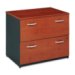 Bush Furniture Series C: Nat Cherry Lateral File (assembled)