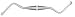 Hu-Friedy Curette Miller Surgical DE 12 Ea - Model CM12 Categorization: Instruments > Curettes