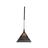 24 Inch Cushion Grip Poly Leaf Rake -...
