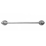 24 Towel Bar in Sand Cast Bronze (Rosette #1)