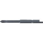 ナック デルボ電動ドライバー用ビット差込φ4xNo.0x64L段つきφ1.8 DB0X641.8 (10本入り)