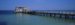 Rod and Reel Fishing Pier, Anna Maria Island, Gulf Coast, Florida, USA Photographic Poster Print by Panoramic Images, 36x12