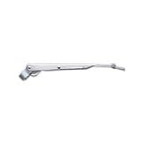 AFI 33010A Deluxe Stainless Steel Adjustable Marine Windshield Wiper Arm for All AFI Motors (14' to 20', Silver)