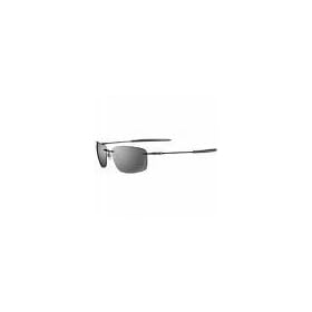 Oakley Nanowire 1.0 Men's Polarized Active Lifestyle Racewear Sunglasses - Color: Matte Black/Black Iridium, Size: One Size Fits All