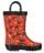 Lilly Boys' "Fire Rescue" Rain Boots - red, 12 toddler