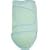 Miracle Blanket - Green with Blue Trim