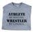 Worldwide Sport Supply Wrestler By Choice T-Shirt - SIZE: YM, COLOR: Heather Gray