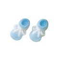 Boy Baby Booties Sugar Decorations Cookie Cupcake Cake 12 Count