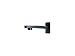 Wall mount For use with: Videotec DBH24K0F022, DBH24K0F028 (Axis 0216-001, Axis 0216-011) Color: Black