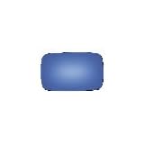 1984-1991 BMW 318 Flat, Driver Side Replacement Mirror Glass by Automotive Mirror Glass