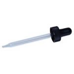 Frontier 2 oz. Glass Bottle Dropper Caps 6 count