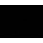 Futon Cover - Full Size Black