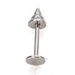 Stainless Steel Spike Labret Sold as a Pair