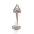 Stainless Steel Spike Labret Sold as a Pair