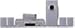 DMTECH DMR-6015 5.1chホームシアターシステム DVDプレーヤー同梱