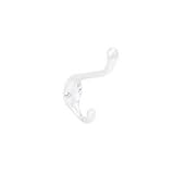 Heavy Duty Coat & Hat Hook, White