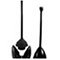 OXO Good Grips 1048217 Toilet Plunger with Storage Canister, Black