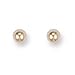 Jewelco London 9ct Yellow gold 3mm Bead Studs