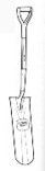 Ames Co. 1573800 Drain Spade