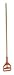 Tough Guy 1TZA9 Mop Handle, Janitor Wing Nut, 60 In, Wood