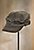 Weathered Cotton Military Cadet Cap, BROWN, Size S/M (6 3/4 - 7 1/8)