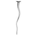 Designer Coffee Tables - 29-1/2" Aluminum Coffee Table Leg - Single - Polished Aluminum