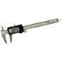6 Inch LCD Digital Caliper with Extra Battery and Case