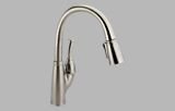 Delta 989-SS-DST Allora Single Handle Pull-Down Kitchen Faucet, Stainless