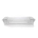 Cambro 8.75 Gal. Food Storage Boxes, Camwear, 6 PK, Clear, 18266CW-135 by Cambro