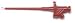 Pomona Maxigrabber Test Clip W/ Banana Jack and Screw, Red