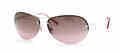 Kate Spade Sunglasses NOEL S 0E7M (Z2) White (Brown Pink) by
