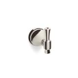 Torino Bath Accessories Single Robe Hook Polished Chrome by Premier