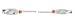 LINDY Transparent USB2 Cable Type A Male to Type B Male, 1m