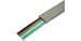 Lynn Electronics - D6bu-cu26bc-ss - (priced Feet) 26-6c Line-cord Str Silver Satin Flat (bulk)