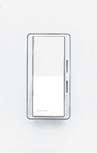 Lutron Dimmers DV600P 600W, Dimmer with NL White Diva single-locations Lighting