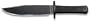 Recon Scout, Black Kraton Handle, Black Blade, Plain
