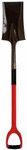 Bond Long Handle Ergonomic Garden Spade Red