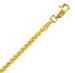 14k Yellow Gold Round 18 Inch X 1.8 mm Wheat Chain Necklace
