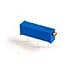 3006W-1-204LF, Res Cermet Trimmer 200K Ohm 10% 0.75W(3/4W) 15(Elec) Turn 2.36mm (20.57 X 5.08 X 6.35mm) Pin Thru-Hole Tube (25 Items)