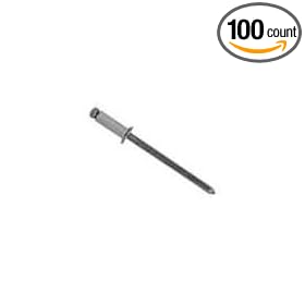 1/8X1/8 Aluminum Countersunk Rivet (100 count)