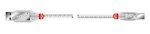 Type A USB 2.0 male to Mini-B (Transparent) Cable, 3m