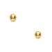 14k Yellow 3 mm Childrens Ball Screw-Back Earrings