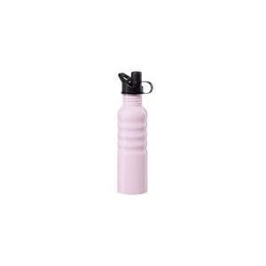 Oggi Pink 26oz Wide Mouth Stainless Steel Reusable Bottle with Sports Cap