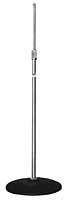 MusicalInstruments: EXO Ultra Heavy Duty Round Base Euro Style Microphone Stand with Mic Clip