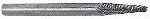 Carbide Cutter - Taper, 1/8 dia., with Chip Breaker #46-19910
