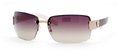 JUICY COUTURE VIOLET/S EQ6 AN ALMOND METAL BROWN GRADIENT LENS SWAROVSKI CRYSTAL SUNGLASSES SHADES