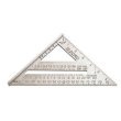 Johnson Level & Tool RAS-1 7-Inch Aluminum Rafter Angle Square