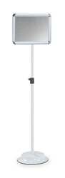 Dakota Designs 1NUR5 Pedestal Sign, Height 54 3/4, Telescoping