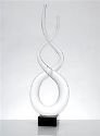 Badash Crystal Clear Helix Centerpiece