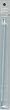 Silvalume Double-End Crochet Hook 10" Size J 10 -Light Yellow